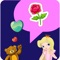 LOVE Stickers & Emoji Art for Valentines Day Messages