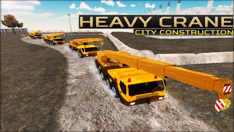 Heavy Crane City Construction 3D - Operate & Drive Heavy Duty Construction Trucks in Real City screenshot-4