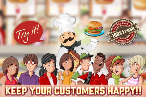 Kitchen Fever Burger Cafe screenshot 3