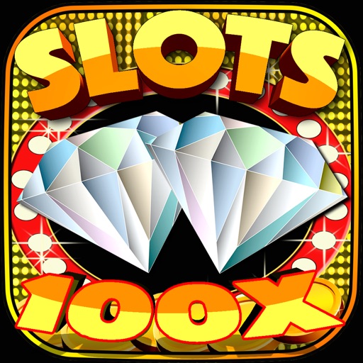 Double Diamond Slots - 100x One Hundred Times Pay Diamonds Slots iOS App