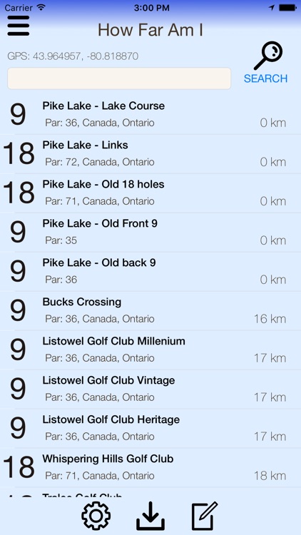 How Far Am I? - GPS Golf Rangefinder Application