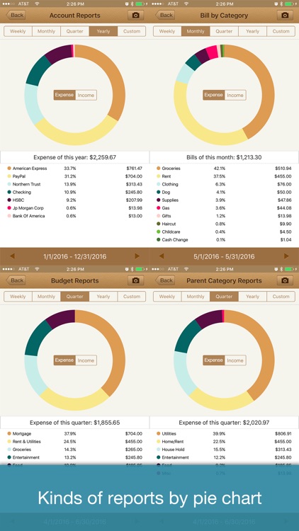 Money Monitor Pro - Account, Budget & Bill Manager screenshot-4
