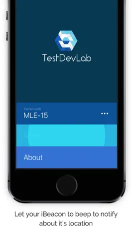 Game screenshot TestDevLab iBeacon hack