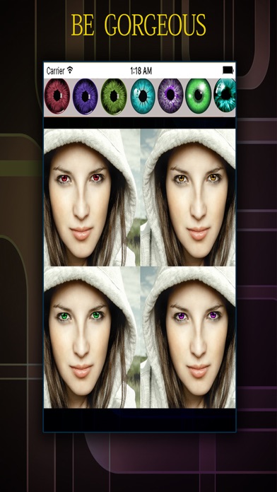 How to cancel & delete Eye Color Changer +  Change Eyes Colors With Colorful Eye Effects from iphone & ipad 2