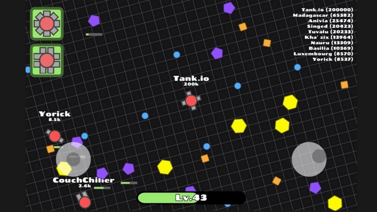 Tanks.io Armored - Official Mobile with Skins - the online multiplayer game