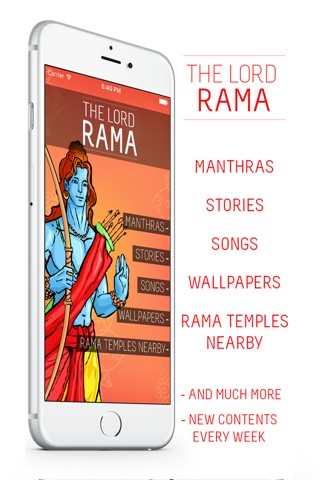 Lord Rama : Mantras, Stories, Songs, Wallpapers, Krishna Temples screenshot 2