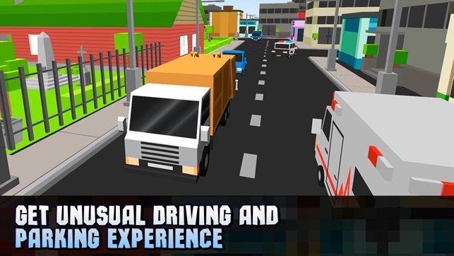 Pixel City Garbage Truck Driver 3D(圖4)-速報App