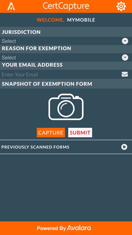 CertCapture Mobile Scan App