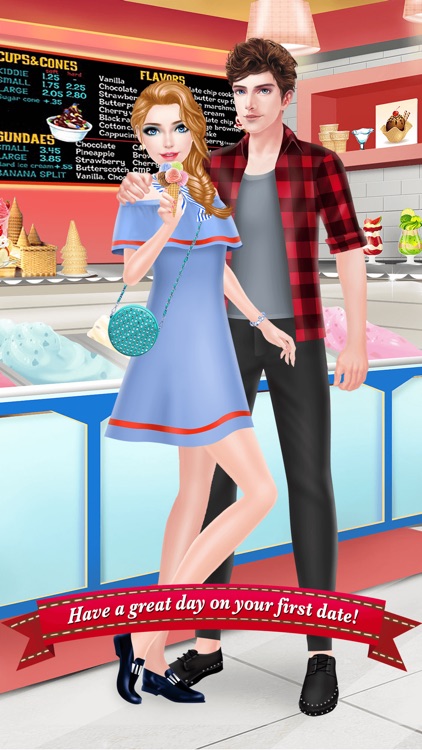 High School First Date Salon - Teenage Crush Story: SPA Dressup Makeover Game screenshot-4