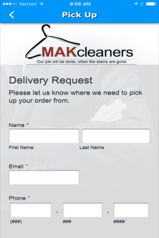 MAK Cleaners Inc screenshot 2