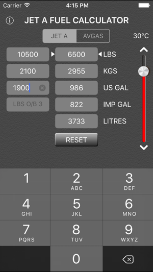 Aviation Fuel Weight Calculator