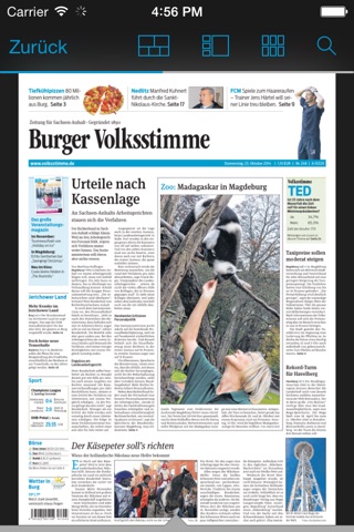 Volksstimme E-Paper screenshot 2