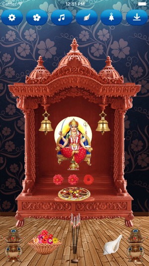 Lord Maa Santoshi Virtual Temple(圖2)-速報App