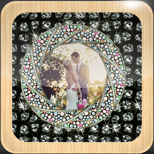 Diamond Photo Frames - make eligant and awesome photo using new photo frames Icon