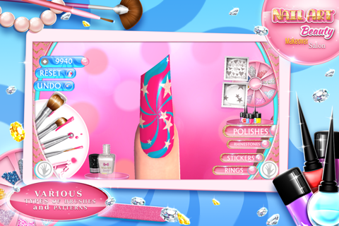 Nail Art Beauty Makeover Salon: Fashion Manicure Designs and Decoration Ideas for Girls screenshot 4