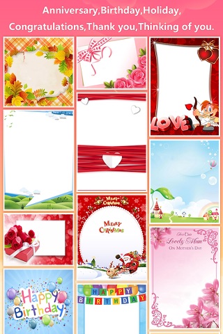 Photo Frame Greeting Cards - Personalised eCards screenshot 2