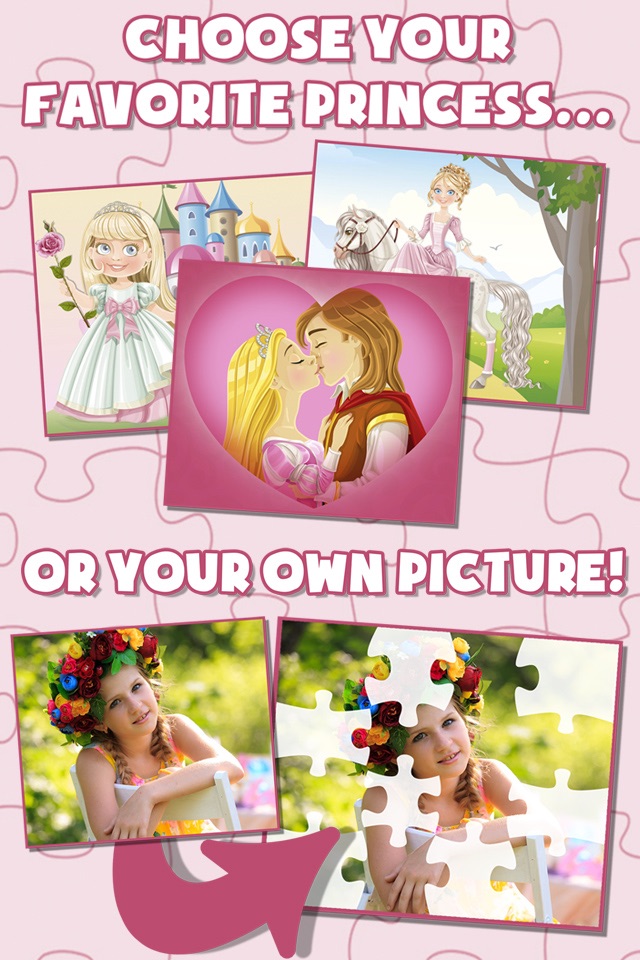 Princess Slide Magic Puzzle & Photos - Princesses Sliding Block Jigsaw Game screenshot 2
