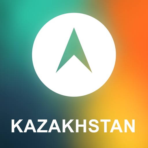 Kazakhstan Offline GPS : Car Navigation icon