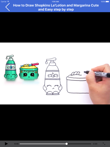 Draw Cute Foods for iPad screenshot 2