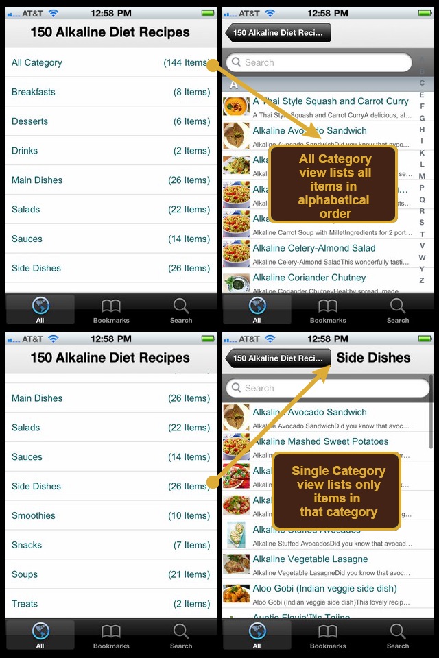 Alkaline Diet Recipes Plus+ screenshot 3