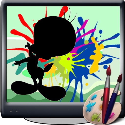 Coloring For Kids Games Tweety Bird Edition Icon