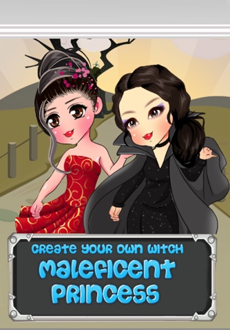 Create Your Own witch - Maleficent Edition Princess Character Dress-Up Games screenshot 4