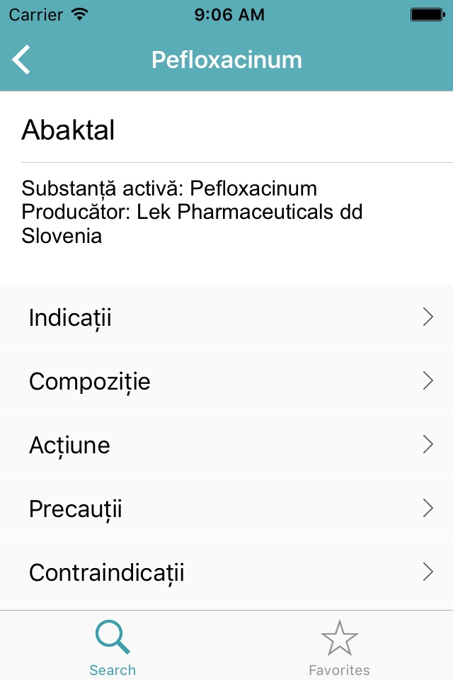 Medicamente Romedic screenshot 2