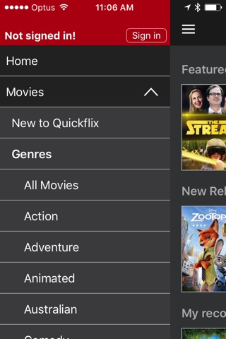 Quickflix : Movie & TV Show Streaming screenshot 3