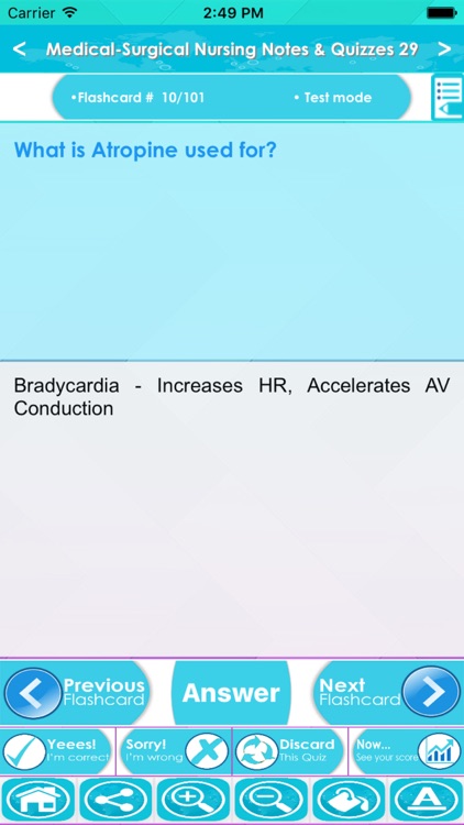 Medical Surgical Nursing Exam Review : 3600 Quiz & Study Notes screenshot-4