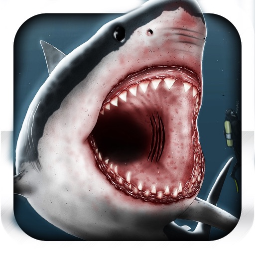Deadly Hungry Shark Hunt Frozen Water Trout Adventure icon