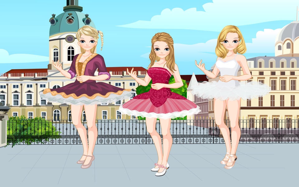 Ballerina Girls 2 - Makeup game for girls who like to dress up beautiful ballerina girls screenshot 3
