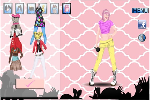 A clothing game for kids, Dress up Hannah screenshot 3