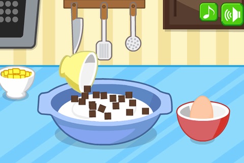 Chocolate Cupcake Maker Game screenshot 2