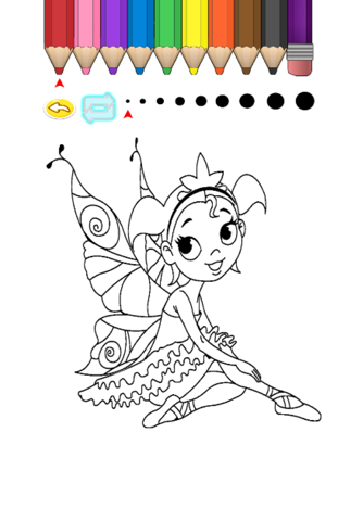 Kids Coloring Book - Princess Sugisaka screenshot 2