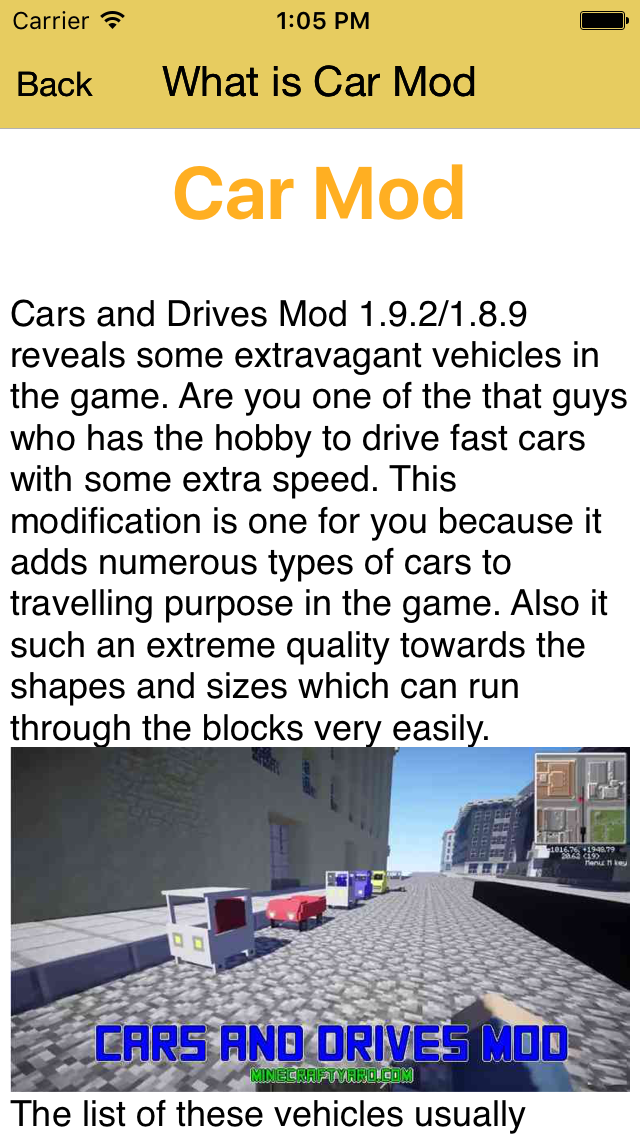 Cars Mod for Minecraft PC Ferrari Edition + Vehicles & Racing Car Driver Skins Screenshot 2