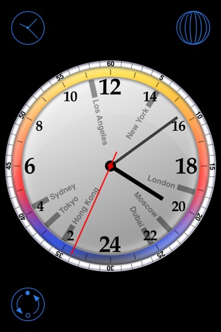 24h World Clock screenshot 2