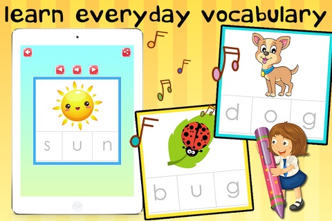 Baby First Words - Early Reading Words Flash Cards screenshot 4