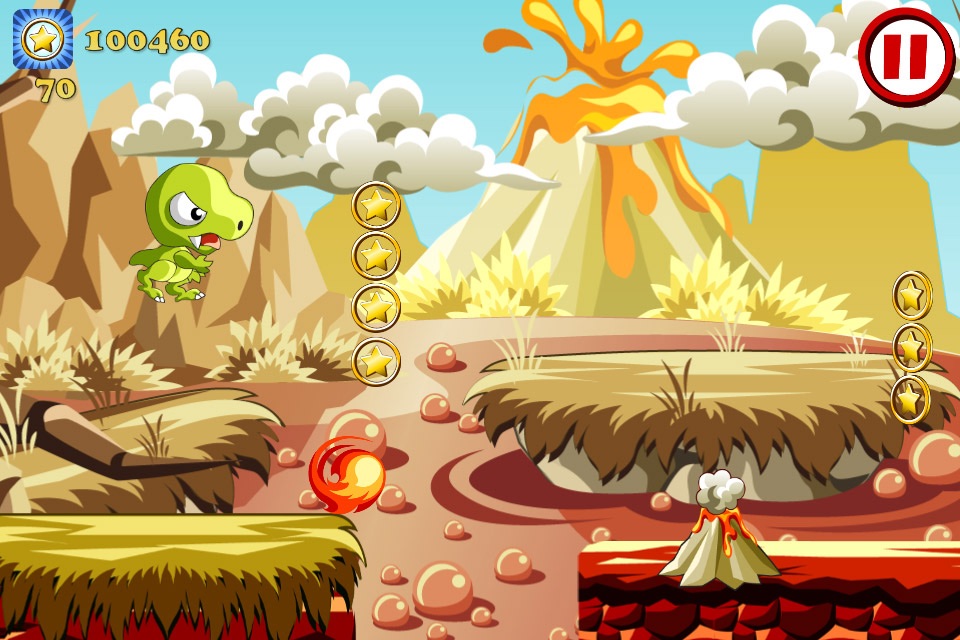 A Baby Dino Adventure Run screenshot 2