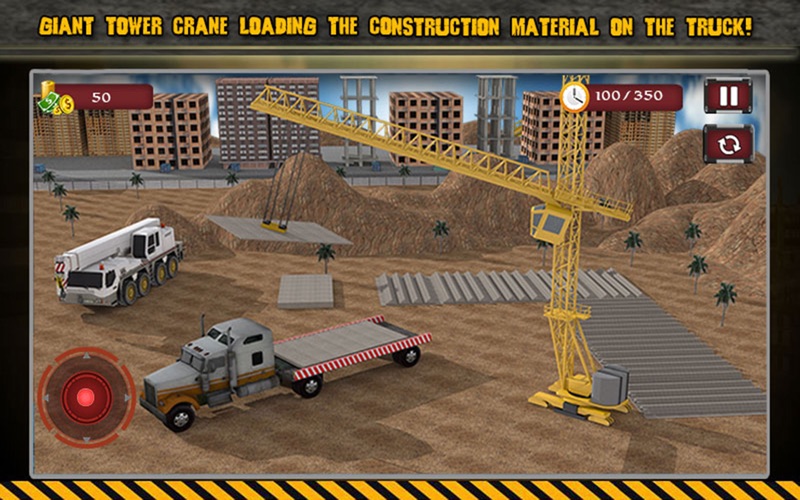 Bridge Builder Crane 3D thumbnail 2