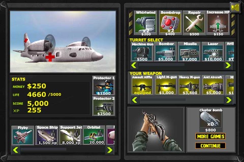 Air Attack War:Strike Fighters  - Sky Tower Defense Game screenshot 2