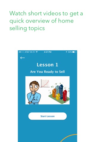 Ezome - Home Selling Simplified - Learn with lessons on how to sell your house, condo, or property! screenshot 2