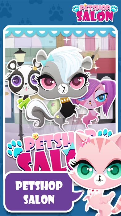 Little Pet Salon & Spa Palace : The Royal cute cat & dog Family Puppy shop Gameのおすすめ画像1