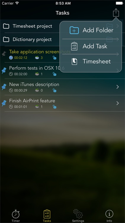 Timesheet - Work Tracker screenshot-1