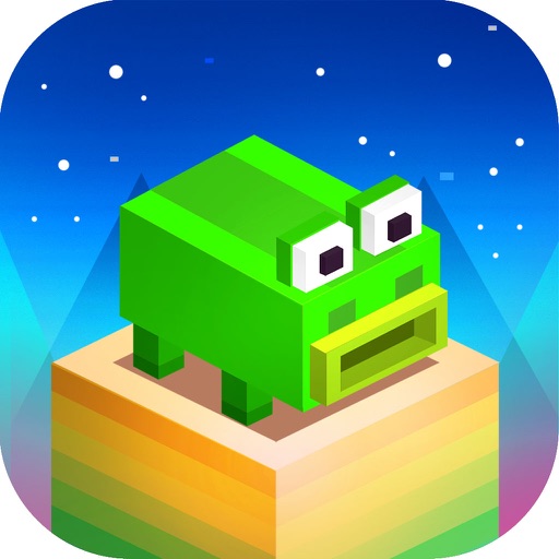 Cute Little Frog Hopper - City Animal Run iOS App