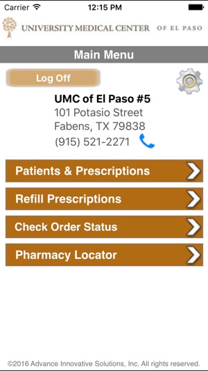 UMC El Paso Pharmacy(圖1)-速報App