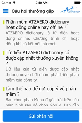 ATZ Dictionary screenshot 4