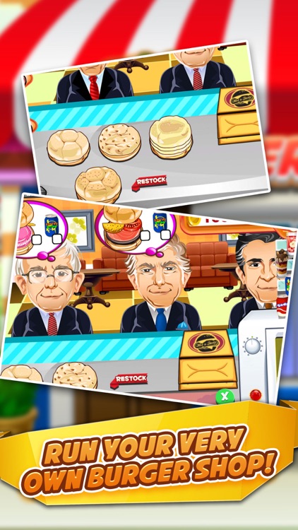 Bernie Trump Cooking Blitz - Election Bakery Dash & Sandwiches On the Run Game 2!