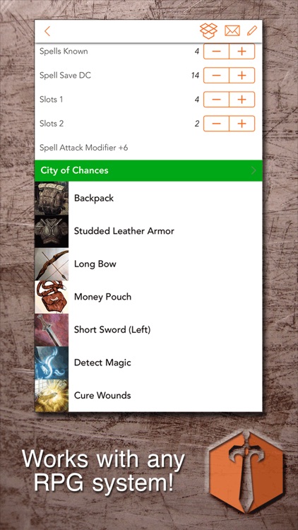 Sheet Yourself: Create/Manage RPG Character Sheets