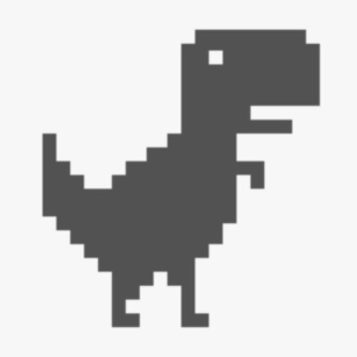 steve - the jumping dinosaur widget game