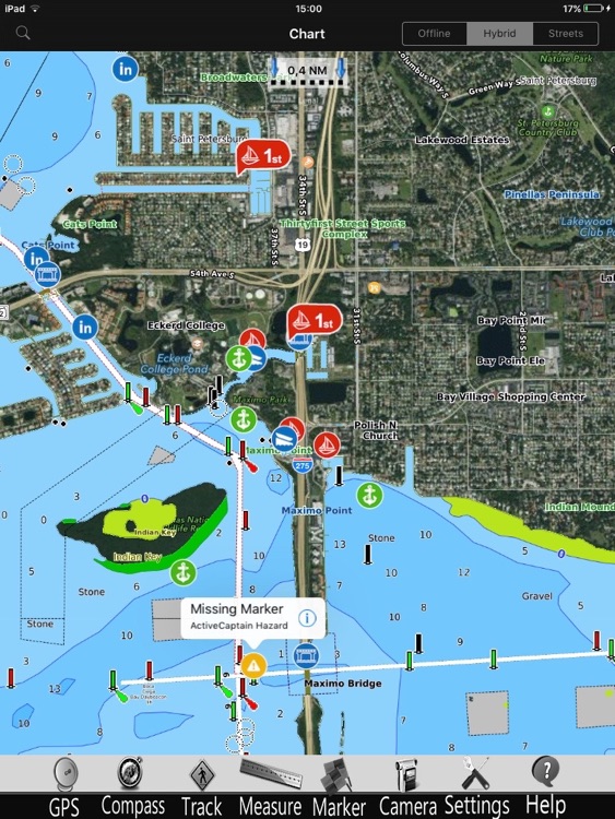 Oregon GPS Nautical Charts Pro